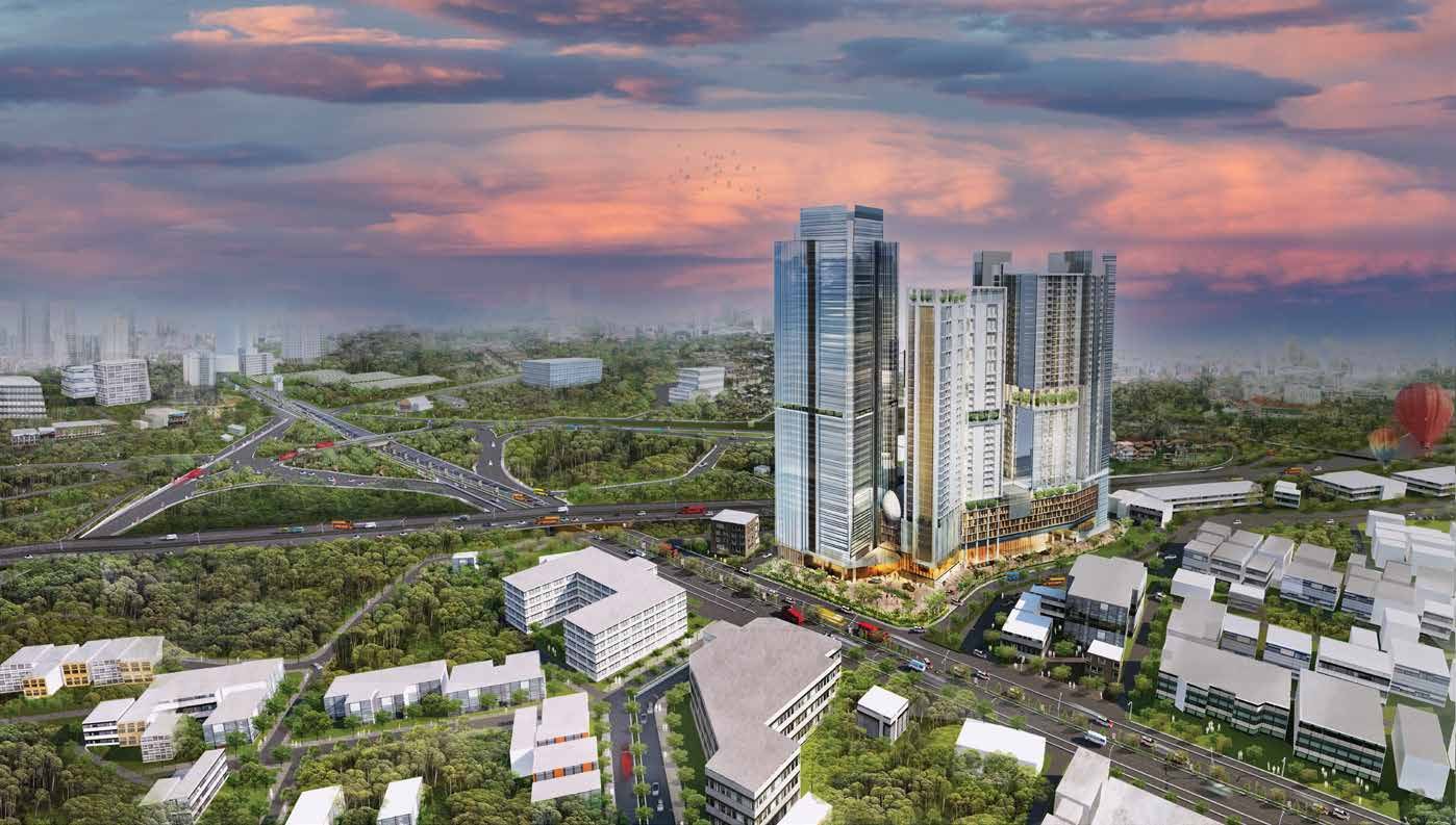 Magna One aerial view