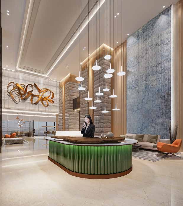 Celadon arrival lobby